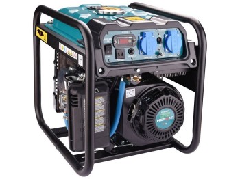 (obrázek pro) Elektrocentrála digitální invertorová (benzín/LPG/NG), 7HP/3,7kW HERON
