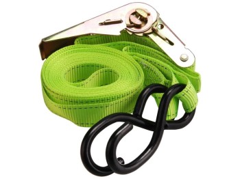 (obrázek pro) Pás upínací ráčnový s háky, 5m x 25mm, max. 500kg EXTOL CRAFT