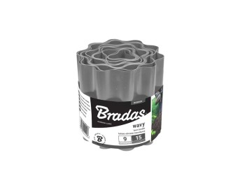 (obrázek pro) Obruba záhonů šedá, 9m, 10cm