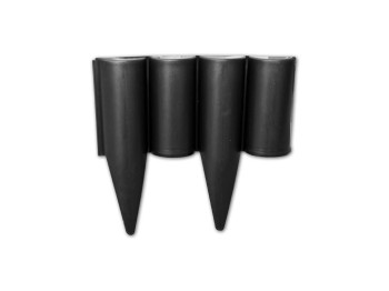 (obrázek pro) Plastový obrubník - palisáda 2,5m, 225mm, černá PALGARDEN