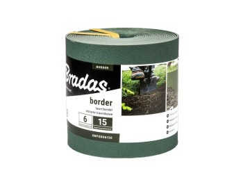 (obrázek pro) Obruba záhonů, zelená 6m x 15cm BORDER