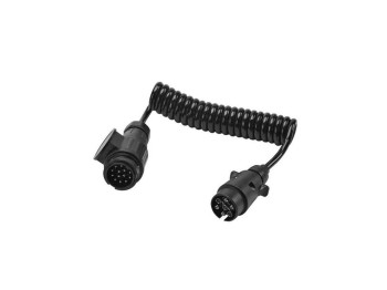 (obrázek pro) Kabel spirálový 1.5m, 13 pólů zástrčka / 7 pólů zástrčka