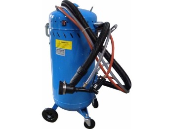 (obrázek pro) Mobilní tryskací jednotka, pískovačka 106l GEKO