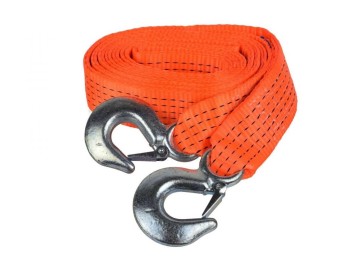 (obrázek pro) Tažné lano 5m, 5t s háky GEKO