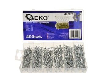 (obrázek pro) Sada trhacích nýtů 400ks GEKO