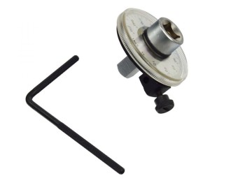 (obrázek pro) Úhloměr na momentový klíč k utahování šroubů 1/2″ GEKO