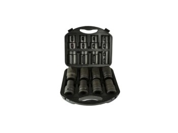 (obrázek pro) Hlavice nástrčná, rázová 1″, sada 8ks, 19-41mm GEKO