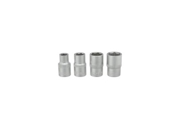 (obrázek pro) Nástrčné hlavice 10-19mm, 1/2″, 4ks GEKO