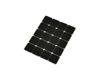 (obrázek pro) Samolepící plstěné podložky pod nábytek 20ks, čtvercové 20x20mm GEKO
