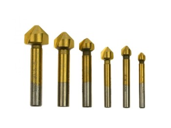 (obrázek pro) Sada záhlubníků 6.3 - 20.5 mm, 6 ks GEKO