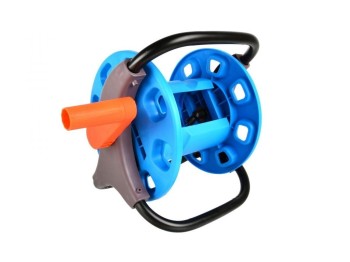 (obrázek pro) Navíjecí buben na zahradní hadice 1/2″, 25m, přenosný GEKO