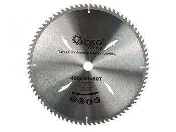 (obrázek pro) Kotouč pilový do dřeva, 400x30 mm, 80T, GEKO