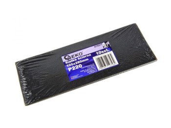 (obrázek pro) Brusná mřížka 10ks, 280x105mm, P220 GEKO