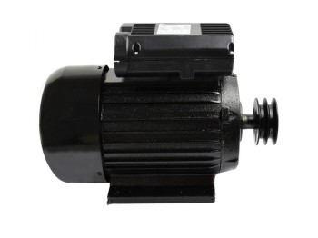 (obrázek pro) Elektromotor 3kW, 230V, 1 fázový s řemenicí GEKO