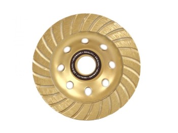 (obrázek pro) Kotouč brusný diamantový do betonu 125mm, 22,2mm turbo HEIDMANN