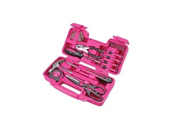 (obrázek pro) Růžové nářadí pro ženy, sada Lady 39ks 23304