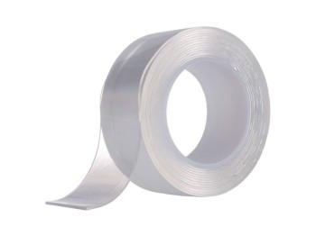 (obrázek pro) Nano oboustranná lepící páska 24 mm x 2 m, znovu použitelná, transparentní KELTIN