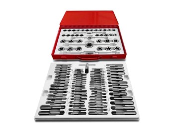 (obrázek pro) Sada závitníků a závitových oček 110ks KRAFT&DELE