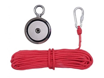(obrázek pro) Magnet fishing 140kg oboustranný pro lovce pokladů KD10415 KRAFT&DELE