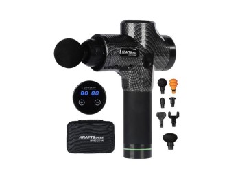 (obrázek pro) Aku tělový masážní přístroj, 250 W, 7 hlavic KRAFT&DELE