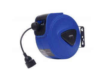 (obrázek pro) Samonavíjecí prodlužovací kabel (buben) 15m, 230V KRAFT&DELE
