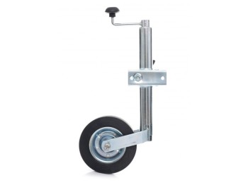 (obrázek pro) Opěrné kolo s držákem, pro přívěsné vozíky, 200 kg KRAFT&DELE