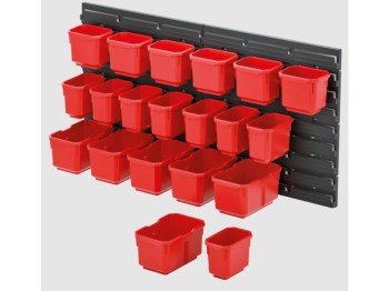 (obrázek pro) Závěsný organizér/držák s 20 boxy ORDERLINE KOR6 KISTENBERG