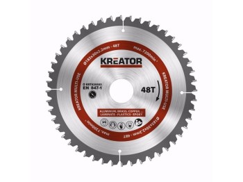 (obrázek pro) KRT020503 - Pilový kotouč univerzální 185mm, 48T KREATOR