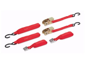 (obrázek pro) KRT555004 Upínací pás ráčnový a upínacící gumy (sada 8ks) KREATOR