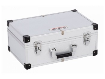 (obrázek pro) KRT640260S Hliníkový kufr na 60CD stříbrný KREATOR