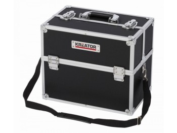 (obrázek pro) KRT640301B Hliníkový kufr 360x230x300mm černý KREATOR