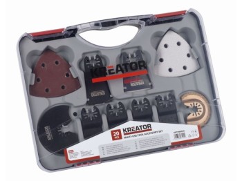 (obrázek pro) KRT990050 Sada pro multifunkční brusky 20ks KREATOR