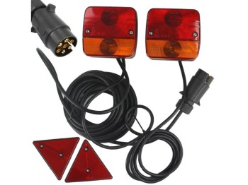 (obrázek pro) Sada světel pro přívěsný vozík s magnetem MAR-POL