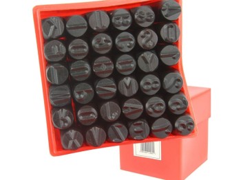 (obrázek pro) Raznice, sada razidel 36ks, 8mm MAR-POL