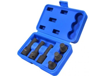 (obrázek pro) Hlavice rázové zástrčné 1/2″ XZN M14, M16, M18, sada 6ks MAR-POL