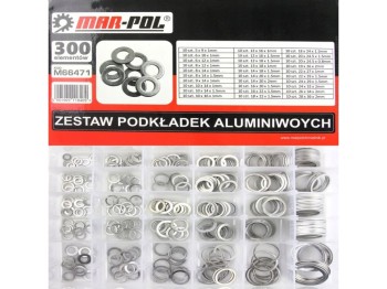 (obrázek pro) Hliníková podložka, sada 300ks MAR-POL