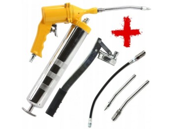 (obrázek pro) Pneumatický, ruční mazací lis, maznice 400ml MAR-POL