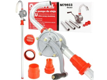 (obrázek pro) Ruční pumpa/čerpadlo na olej a pohonné hmoty, hliníkové MAR-POL
