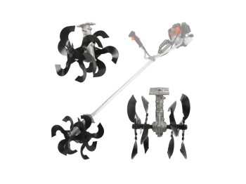 (obrázek pro) Nástavec na křovinořez 28mm 9z - kultivátor půdy MAR-POL