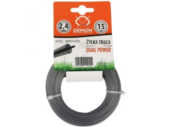 (obrázek pro) Struna zesílená, kulatý profil, 15m, 2,4mm DEMON