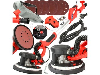 (obrázek pro) Bruska na sádrokarton teleskopická, s LED osvětlením a vakem, 750W MAR-POL