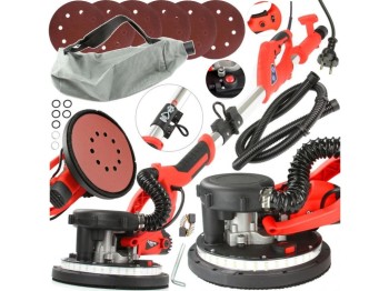 (obrázek pro) Bruska na sádrokarton teleskopická, skládací, s LED osvětlením a vakem, 750W MAR-POL