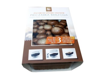 (obrázek pro) Sada pro pěstování Žampion hnědý 3L (Agaricus Bisporus)