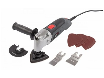 (obrázek pro) POWE80015 Multifunkční stroj / oscilační bruska 300W POWERPLUS