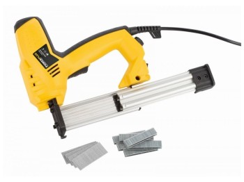 (obrázek pro) POWX13800 Elektrická sponkovačka / hřebíkovačka 50W POWERPLUS