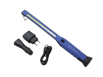 (obrázek pro) Dílenská lampa, úzká, LED COB 3 W, nabíjecí QUATROS