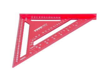 (obrázek pro) Truhlářský úhelník/trojúhelník 300mm, hliníkový STREND PRO