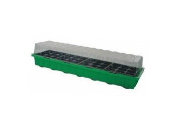 (obrázek pro) Minipařeniště s víkem 24 sazenic, 36x22x13cm