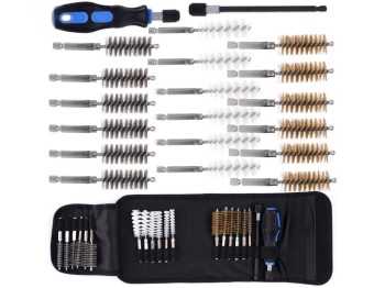 (obrázek pro) Kartáče na čištění sedel a otvorů pro vstřikovače a žhavicí svíčky, sada 21 ks TAGRED