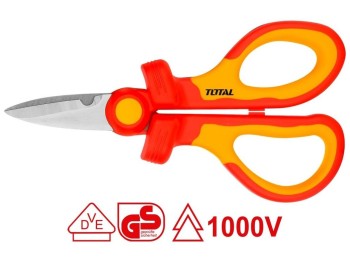 (obrázek pro) Elektrikářské nůžky, 160mm, industrial, TOTAL